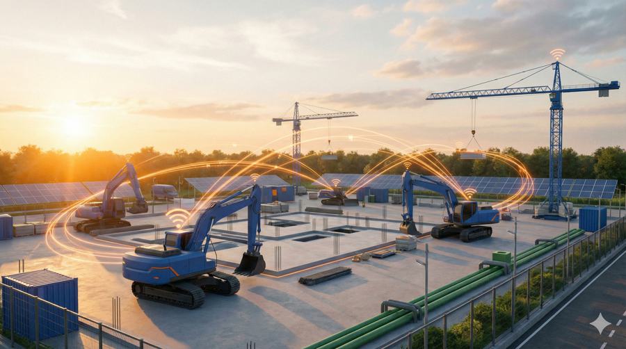 M2M Multinetz SIM im Baugewerbe