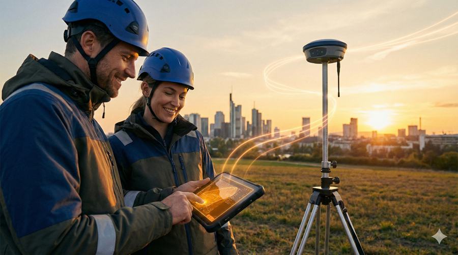 Erfahrungsgeschichte M2M Multinetz SIM in der Praxis in der Vermessungstechnik