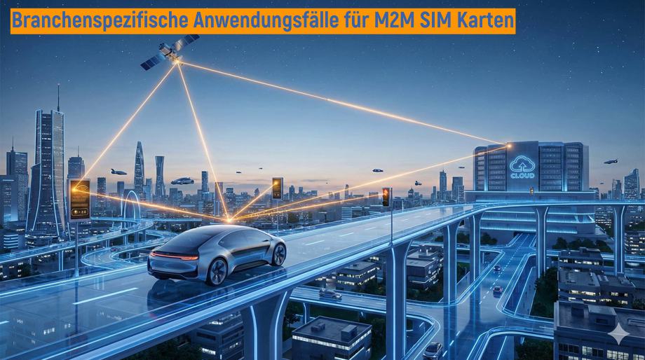 Branchenspezifische Anwendungsfälle für M2M SIM Karten